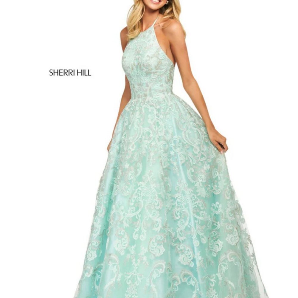 Sherri Hill 53688 Seafoam